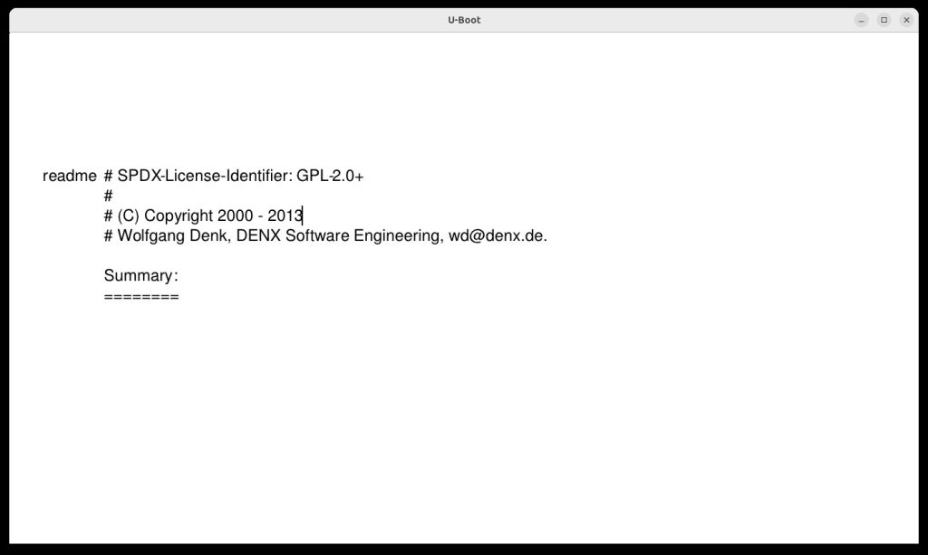 U-Boot CLI Gets a Power-Up: Multi-level Undo/Redo and More